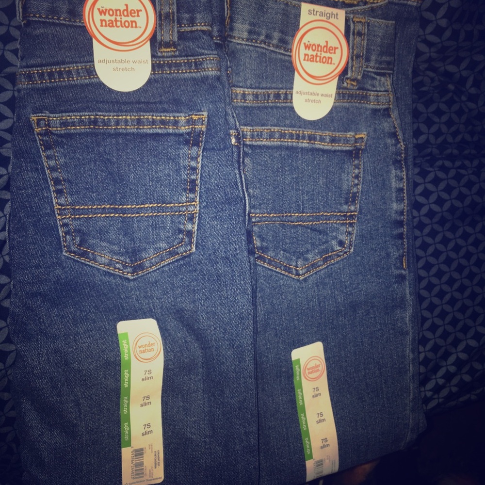 Girl jeans size 7 slim